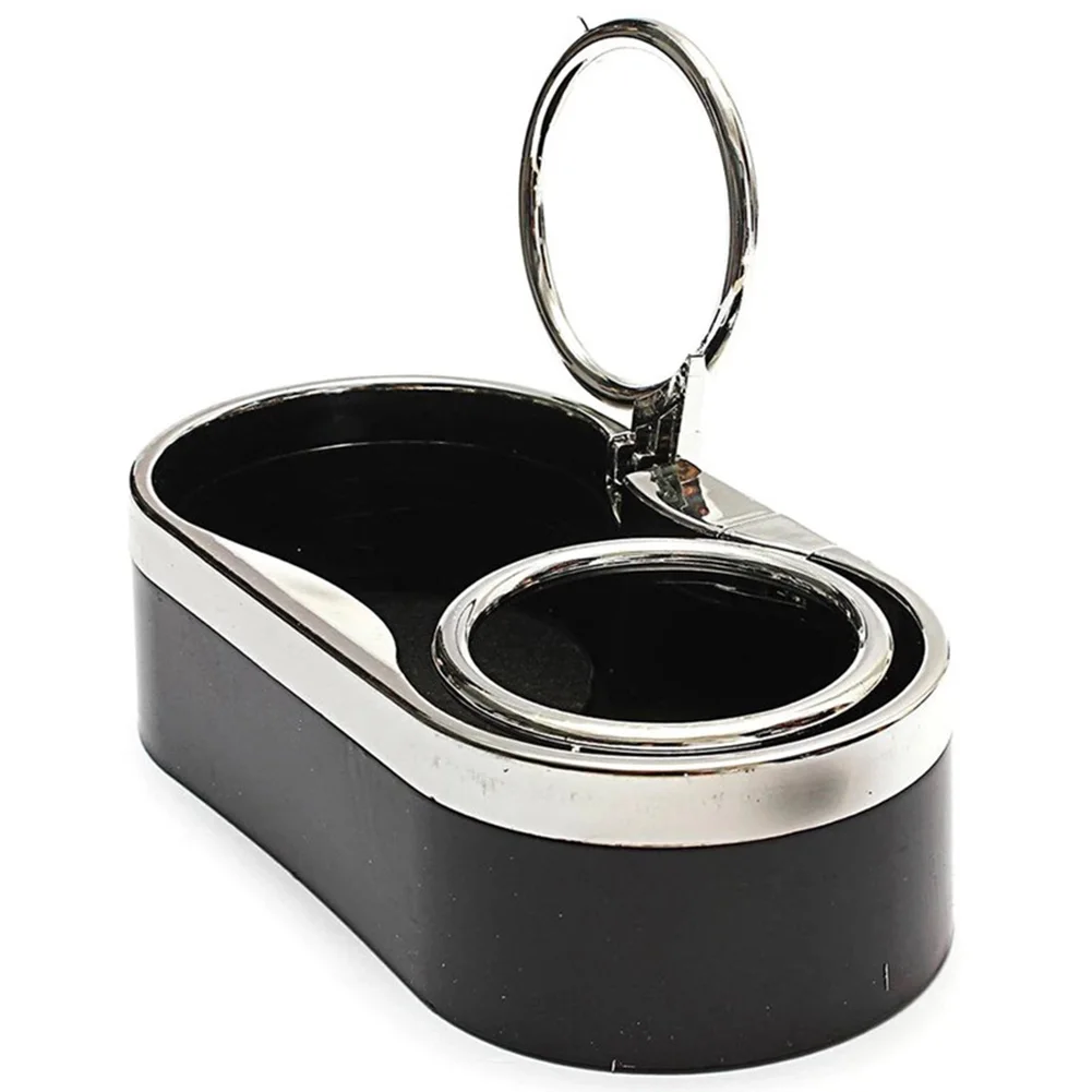 Auto Cup Holder for Car Truck Console Dual Mount Beverage Stand with Soft Pads to Absorb Vibration Holds Two Drinks