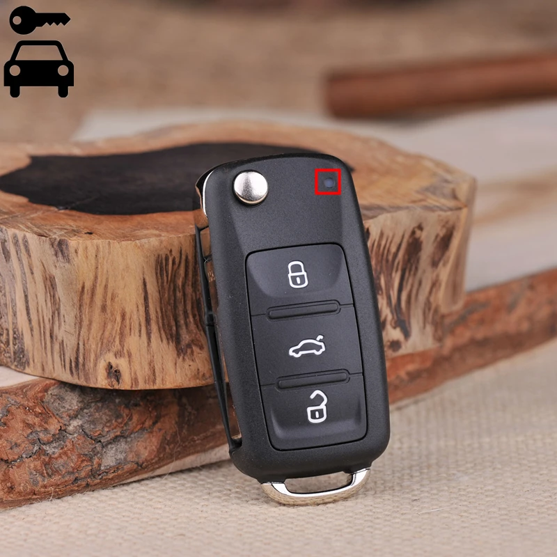 

for Skoda Superb Octavia Rapid Roomster Citigo Yeti Fabia 3 Buttons Car Remote Key 434MHz with ID48 Chip 3T0 837 202AD/202L/202H