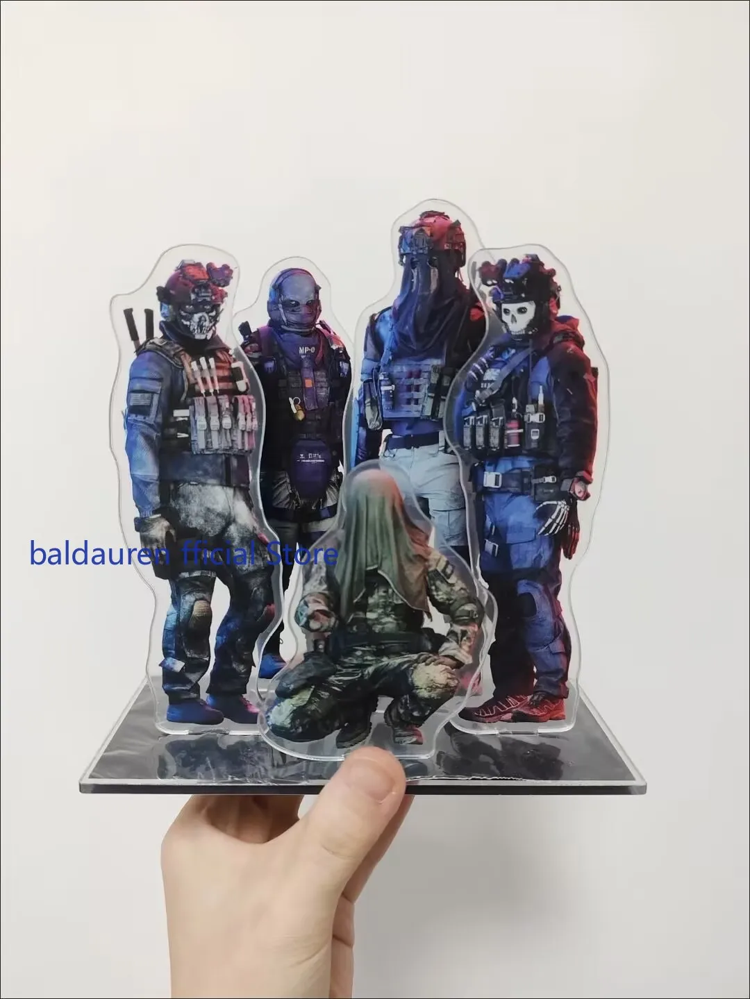 جديد أنيمي نداء الواجب كيغان نيكتو كونيغ شبح كروجر الشكل الاكريليك حامل نموذج مكتب عرض الدائمة المعارض هدية عيد ميلاد