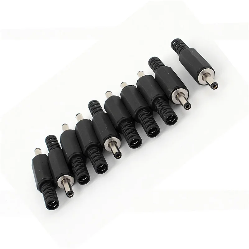 

【Buy Now】New Spare Parts 3.5Mm X 1.35Mm DC Power Male Plug Jack Connector 100Pcs