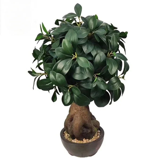 wholesale Customize small artificial plants potted / home decor mini cheap artificial plants