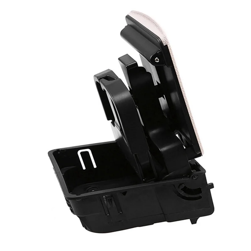 ABUM-مسند الذراع التلقائي حامل الكأس الخلفي دائم ABS كأس جبل 1K0862532 1K0862532C للجولف MK5 MK6 2006-2011 استبدال أجزاء #4