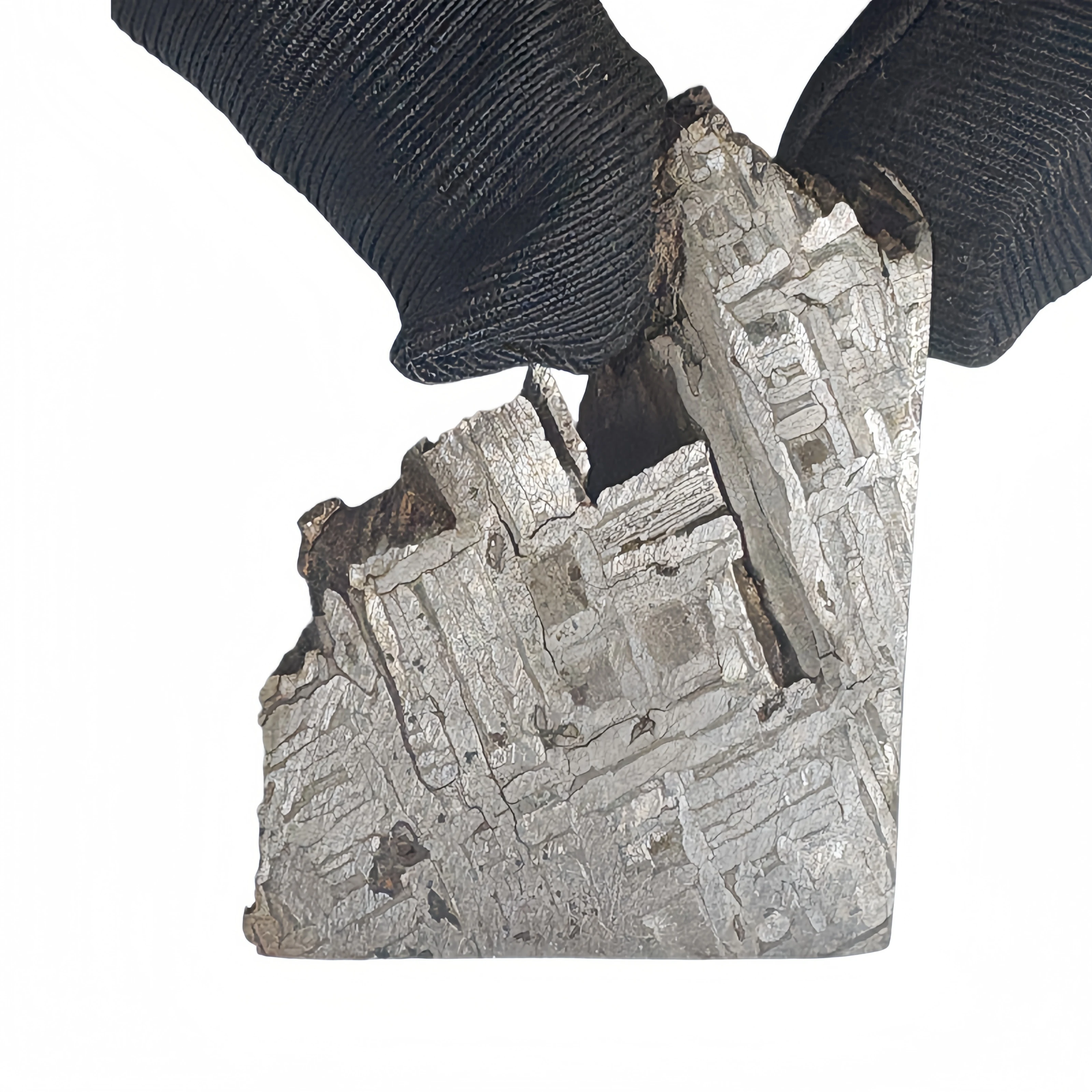 84g Muonionalusta meteorite slice Natural iron meteorite material specimen Meteorite slice Collection -TC720
