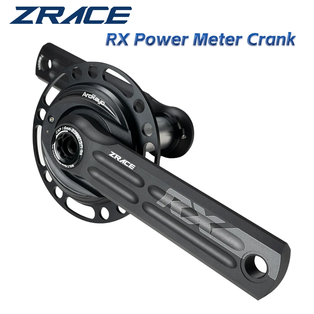 

ZRACE RX Power Meter Crank, Super Light CNC, Race Grade, Road Crankset, DUB, 165/ 170/172.5/175,Compatible both 4-arm / 5-arm