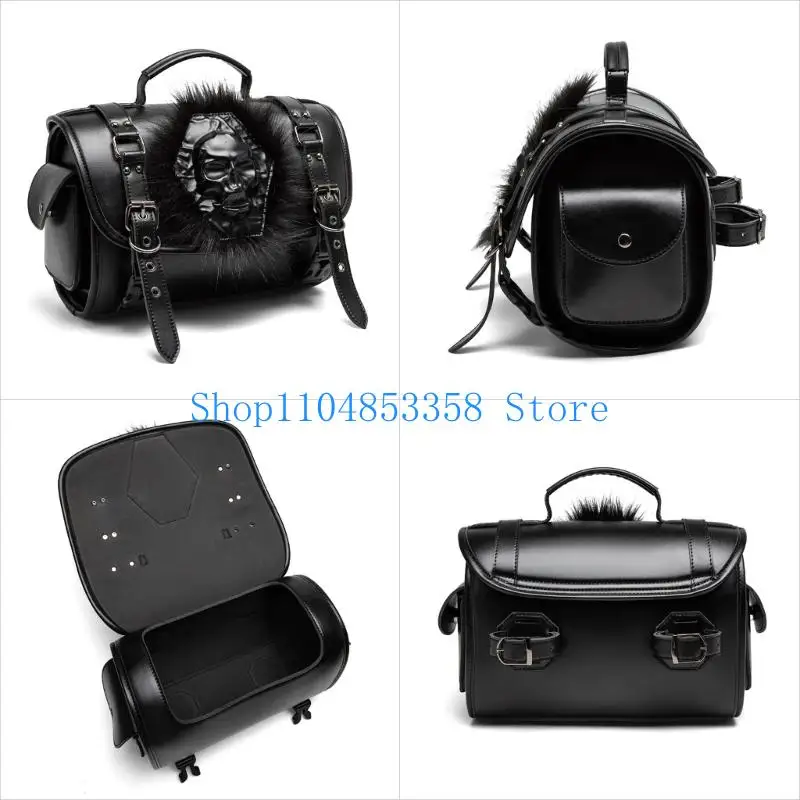 652F Strong Motorcycle Side Case with Reinforced Stitching Large Capacity for Bike