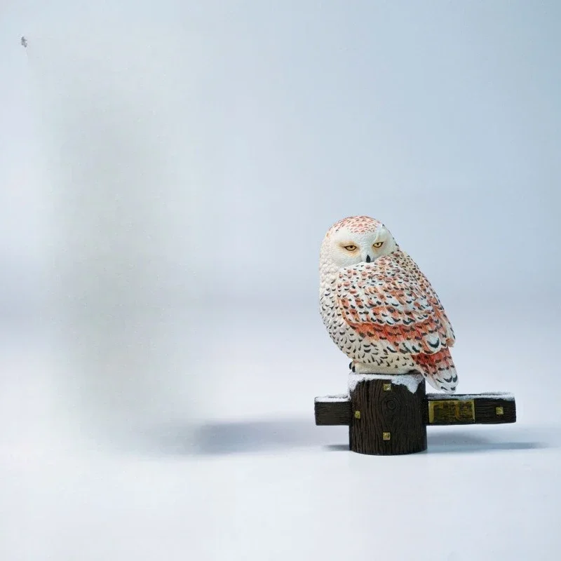 พรีเซลล์ JXK โมเดลนกฮูกหิมะ ขนาด 1/6 ทำจากเรซิ่น งานแฮนด์เมด ของสะสมสุดประณีต งานฝีมือประดับตกแต่ง