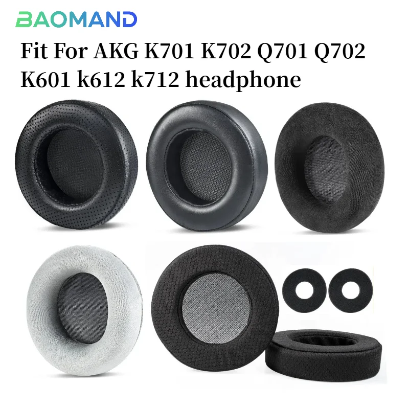 

Ear Pads For AKG K701 K702 Q701 Q702 K601 k612 k712 Headphones Headset Replacement Ear Pads Cups Earpad Memory Foam Cushions