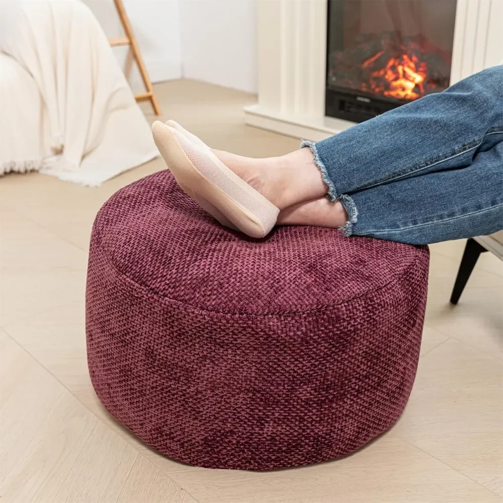 Footstool Living room decor Floor stool Lightweight modern padded footstool, perfect for office footrests