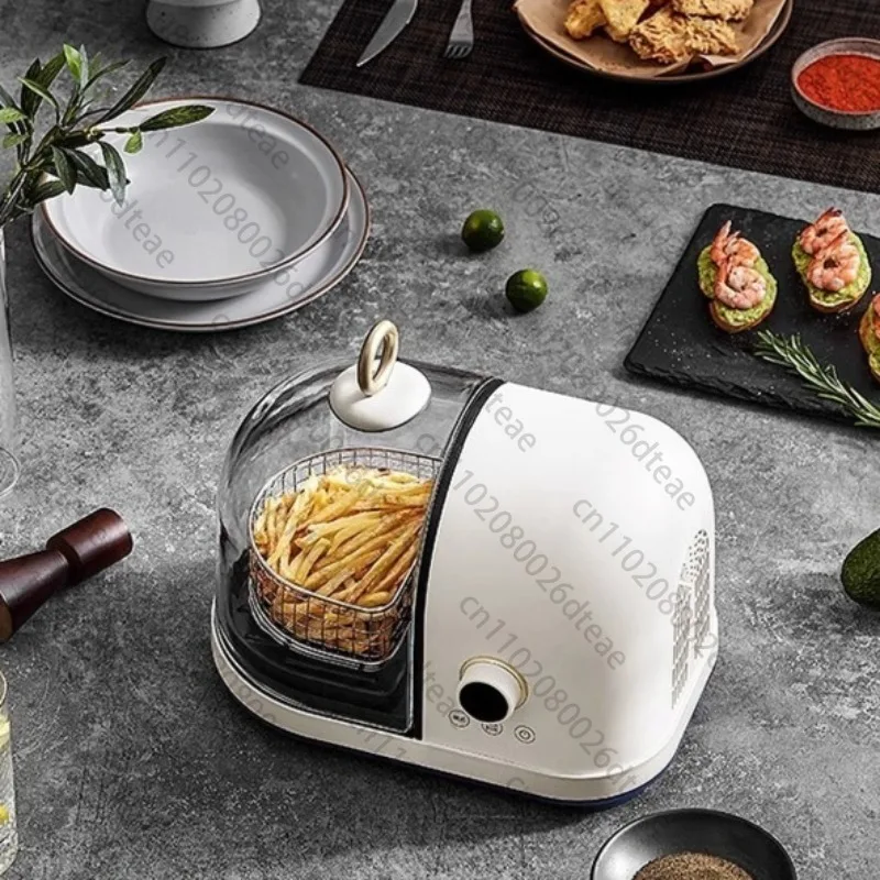 2L air fryer, household visual multi-function oil-free small mini electric fryer