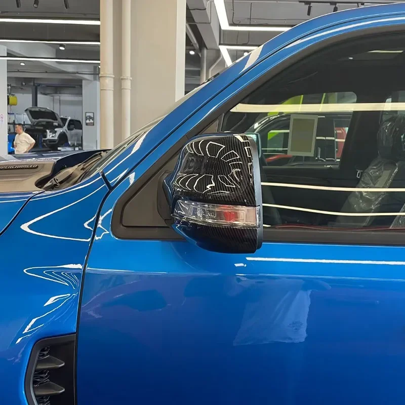 

For Dodge Ram 1500 TRX 2021 2022 2023 ABS Car Rear View Mirror Cover Trim Mirror protectior Cover Trim Exterior Accessories