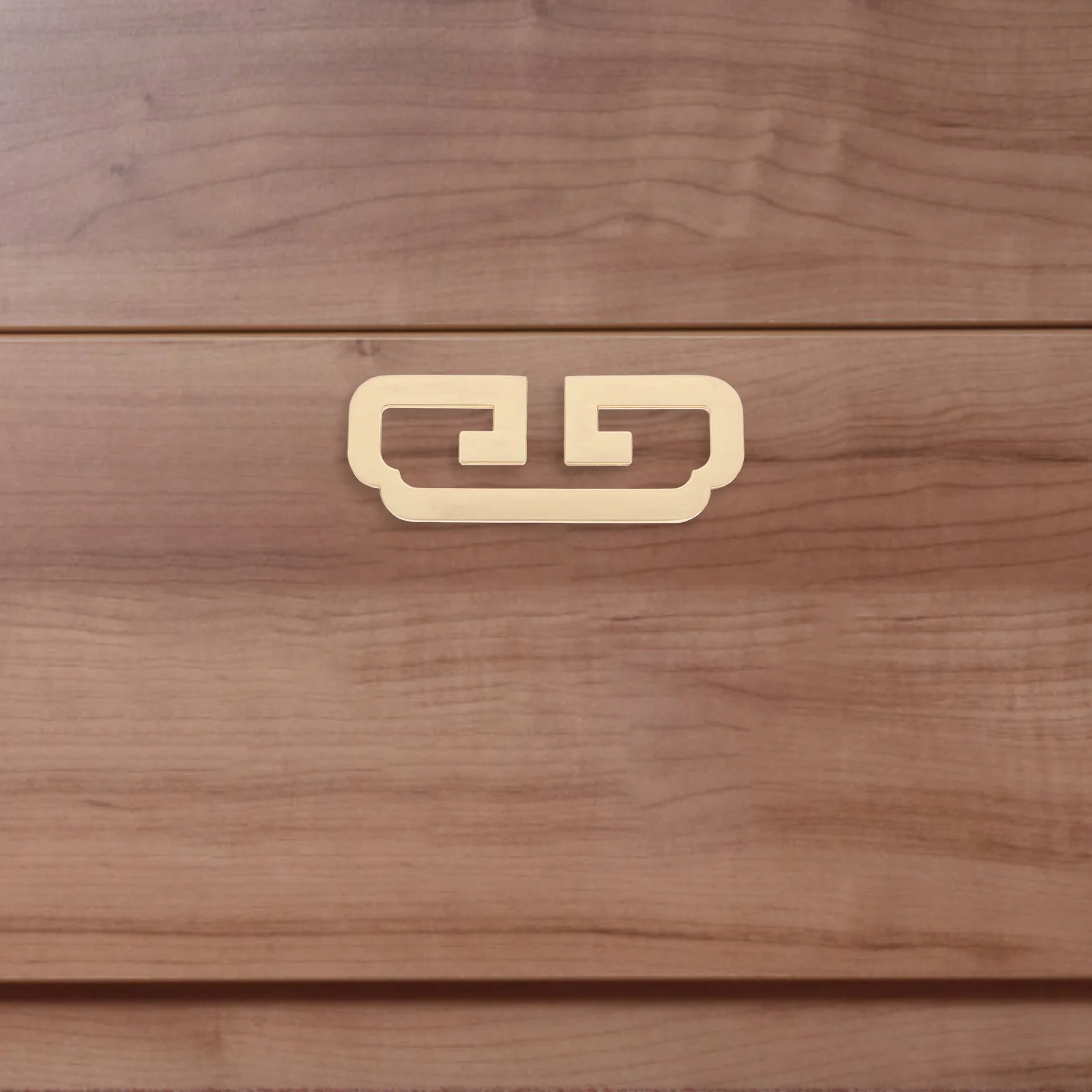 

2Pcs Cabinet Door Pulls Half Moon Vintage Copper Finish Zinc Alloy Handles for Closets Kitchen Dresser Drawer Hardware