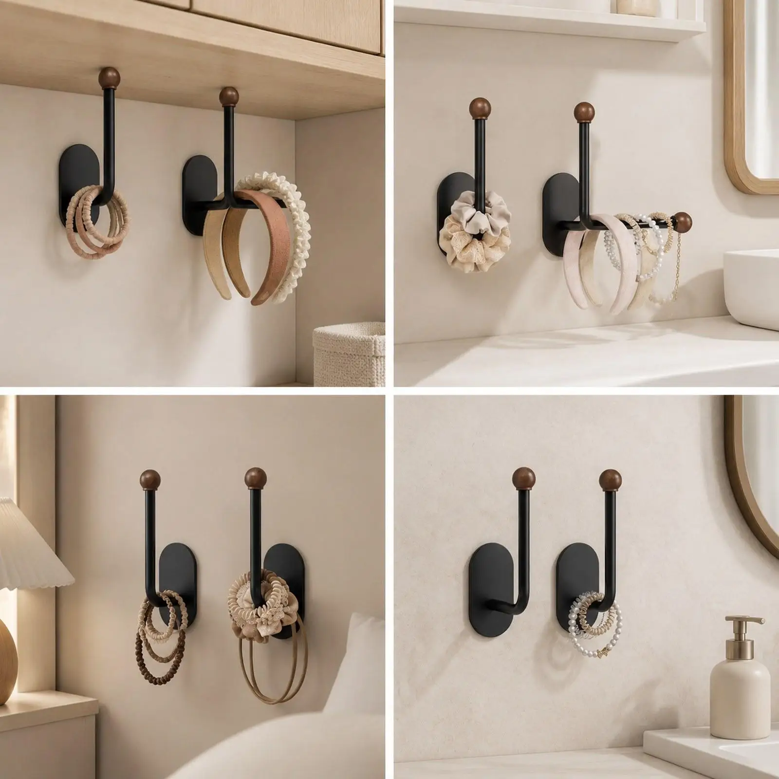 2Pcs Boxing Glove Wall Hooks Portable Drying Stand for Fitness Centers Storage Rack Wall Mounted Glove Holder Easy Installation