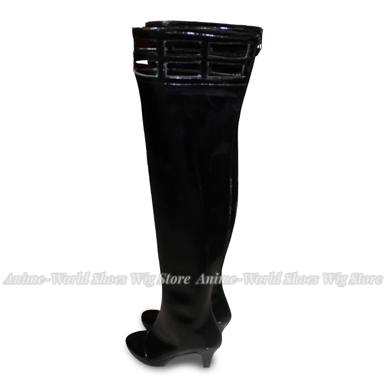 Anime SPY×FAMILY Yor Forger Yor Briar Thorn Księżniczka Cosplay Roleplaying Czarne Buty Botki Casual Moda Występ Sceniczny Nowe