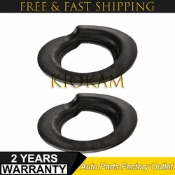 2PCS Rear Suspension Spring Lower Pad Rubber MR418047 For Mitsubishi Montero Pajero 3 4 MK3 MK4 V60 V80 V73 V77 V78 V93 V97 V98