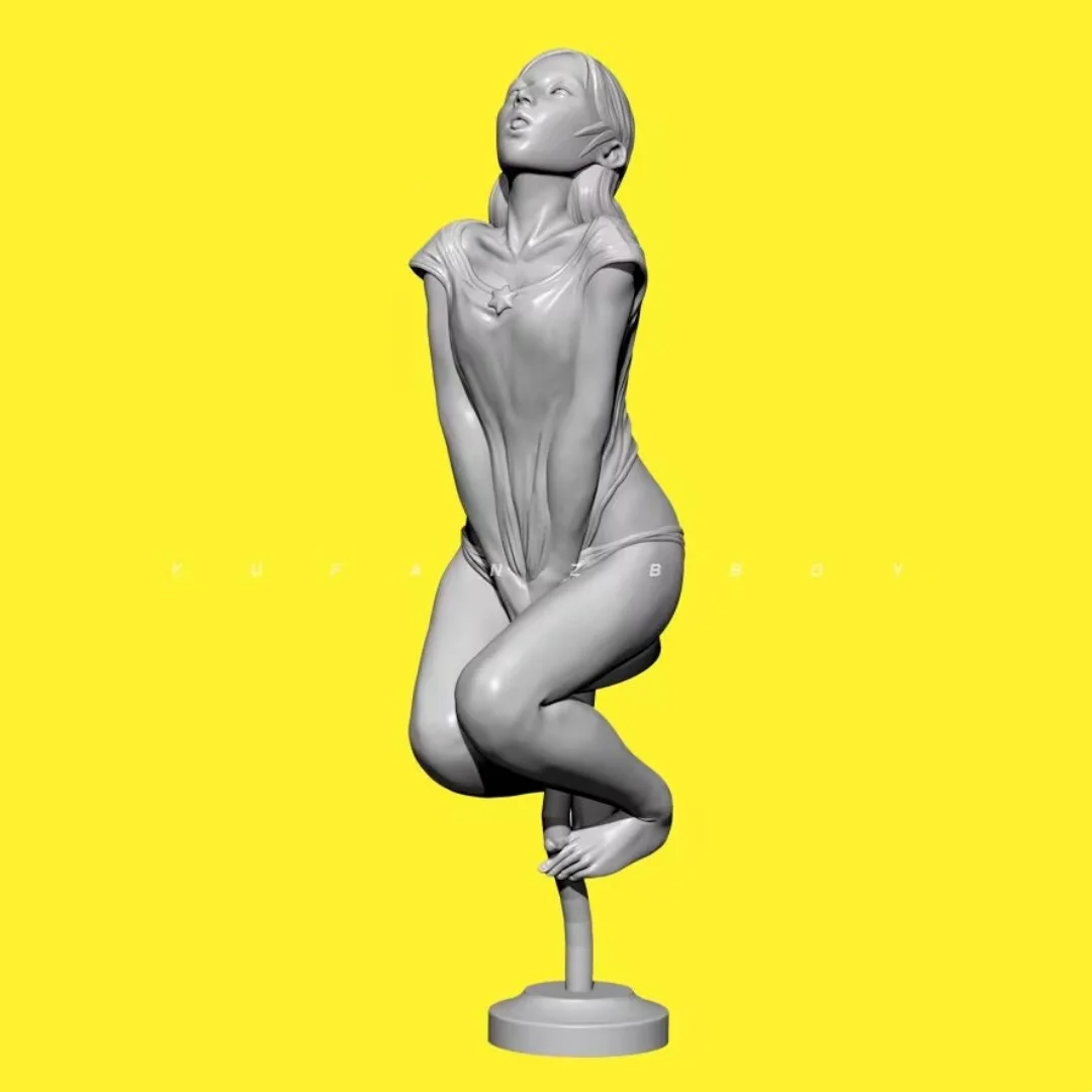 

1/35 Scale Resin Figure Assemble Model Kit Naughty Girl Series Dream Girl Unassembled Unpainted 3D printing toy