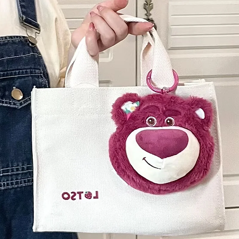 Neue Disney Buzz Lightyear Erdbeer bär Winnie Bär Handtasche Lotso Umhängetasche Student große Kapazität Laptop tasche Backpac