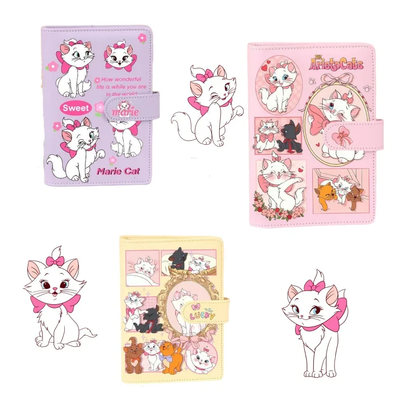 新しいディズニーマリー猫かわいいガーリーハート高価値ノートブッククリエイティブ漫画かわいい学生メモ帳ハンドブック賞品卸売