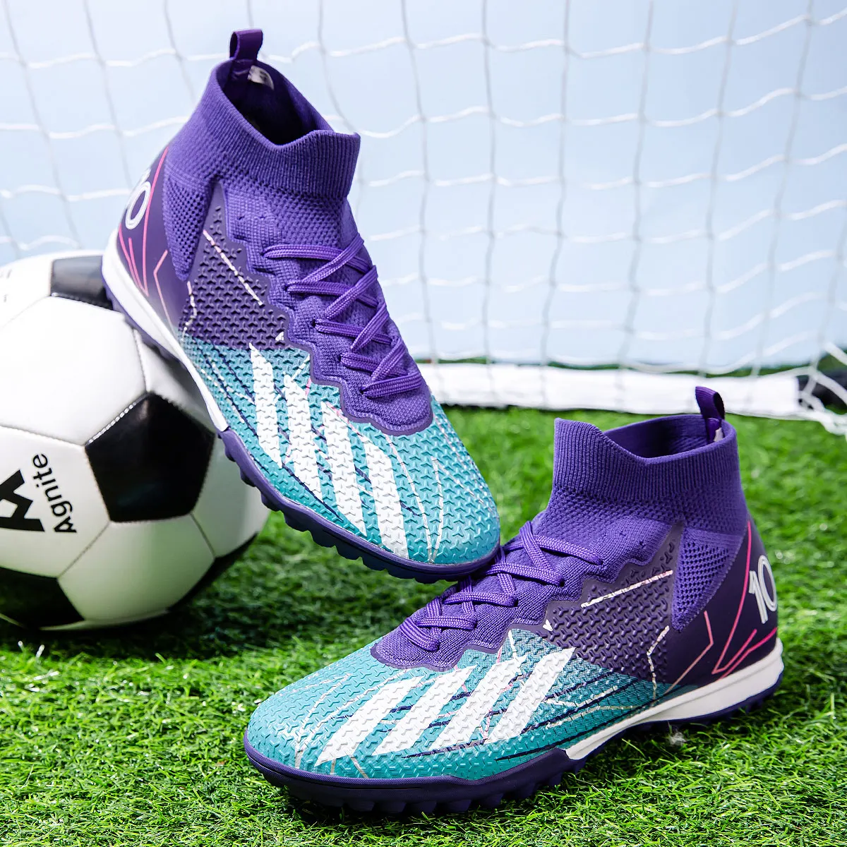 

New competition-level football shoes, universal for men and women, professional game training sports shoes, short studs, crushed