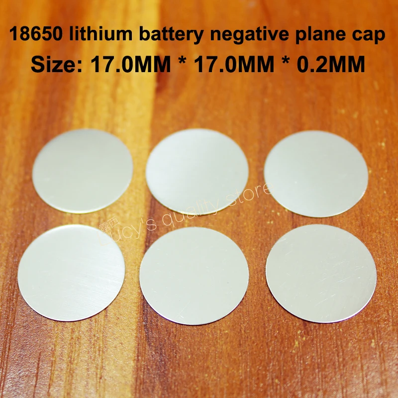 100pcs/lot 18650 lithium battery spot welding film cathode anode cap pad protection plate special film battery accessories