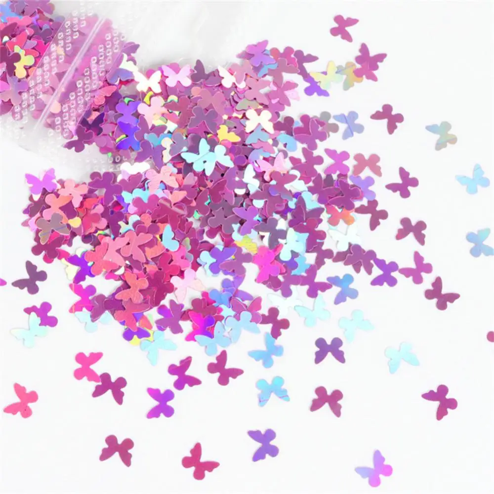 Nageldecoratie Star Manicure Pailletten Nail Art Pocket Laser Pailletten Decoraties Plakjes Accessoires Huisdier Dunne Pailletten