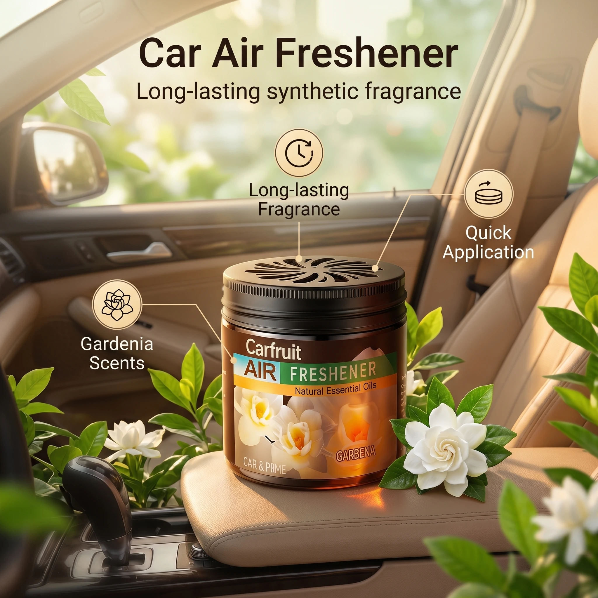 Langdurig houdbare auto-interi - Cologne Solid Balm recensie en prijs