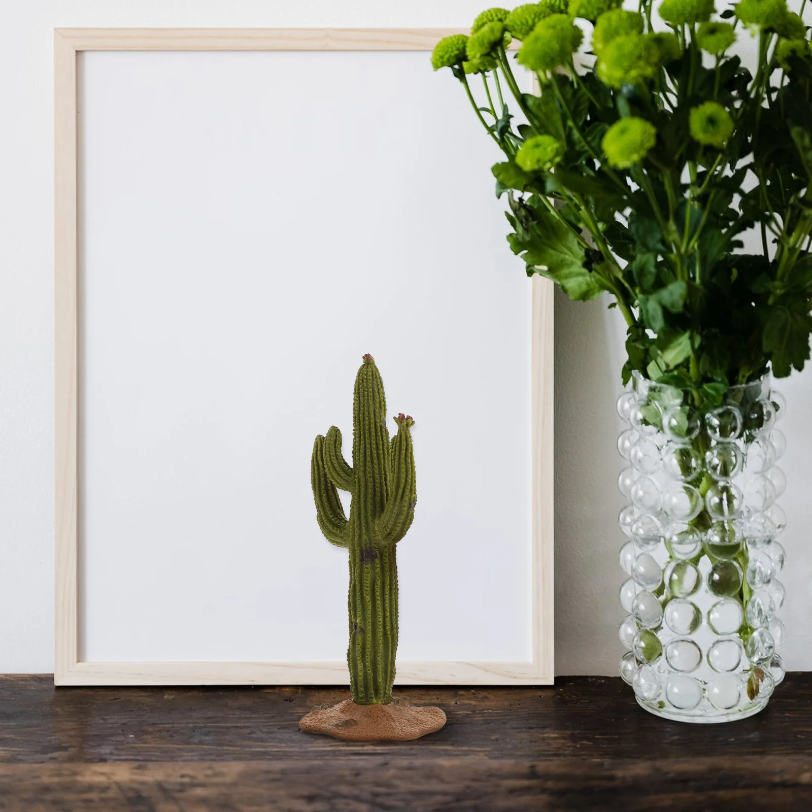 

Desert Green Plant Model Home Adornment The House Toy Room Cactus Decor Pvc Simulated Baby