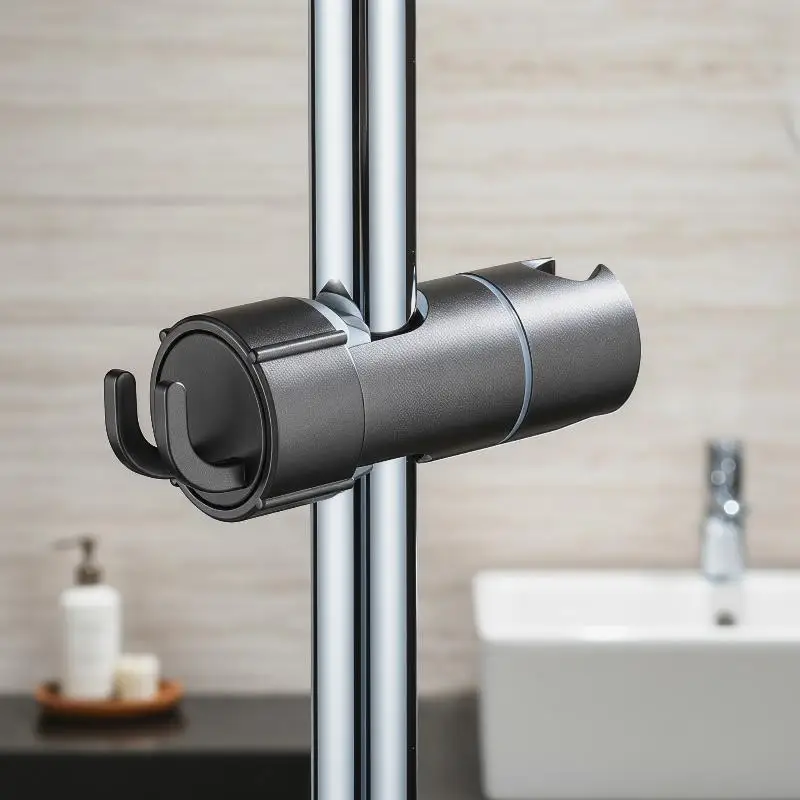 1pc Universal Shower Head Holder, Handheld Shower Head Holder Attachment For Shower Chair, Shower Head Holder Adjustable - view 3