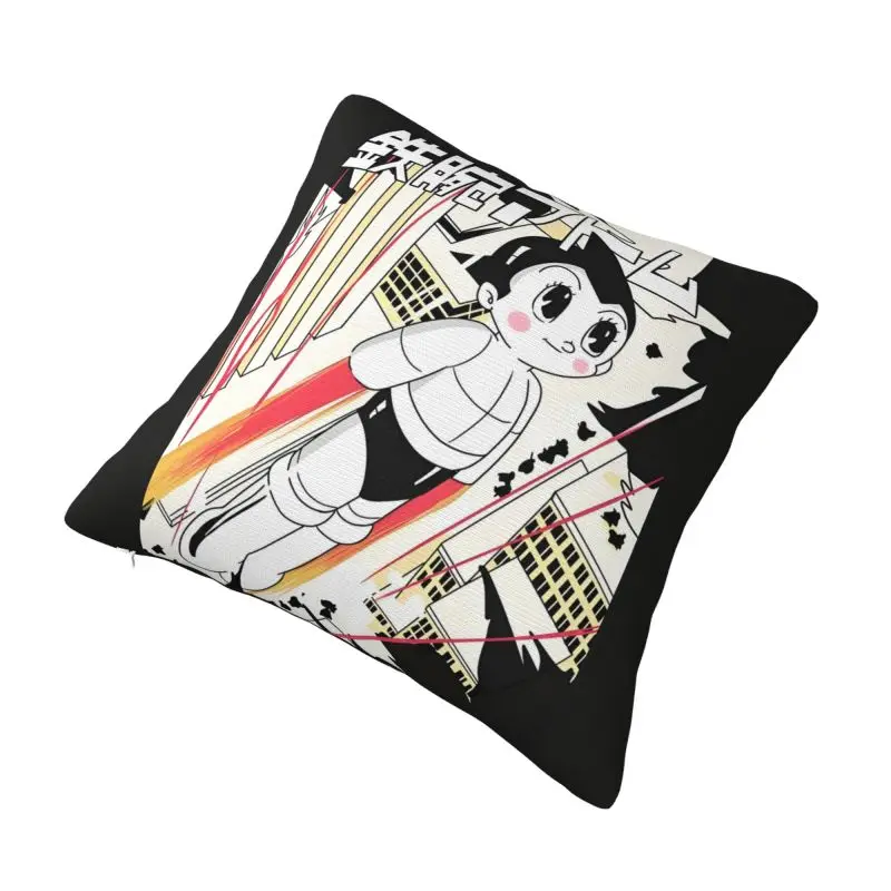 Custom Astroboy Anime Manga Luxury Pillow Cover Chair Cushion