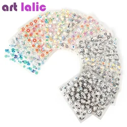 10Pcs Nail Art Transfer Stickers 3D Design Manicure Tips Decals Decorations Sheet for DIY Nail Art