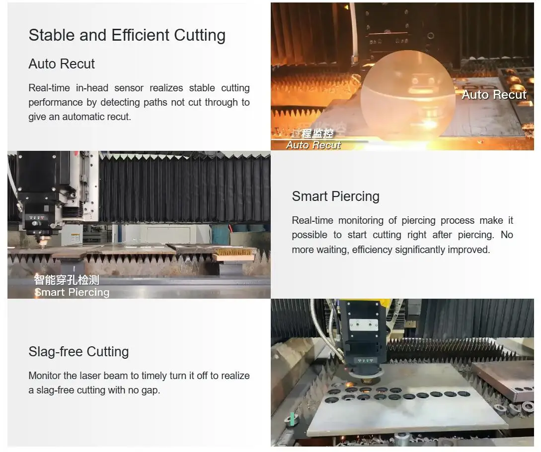 Auto-Focusing Fiber Optical Cutting Head for Industrial Cutting  Accessories Replacement Parts view 2