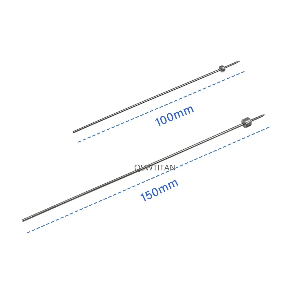 Orthopedic Stainless Steel Ball Head Fixation Needle Temporary Reduction-Plate Holding Threaded Pins CNC Kirschner Wire