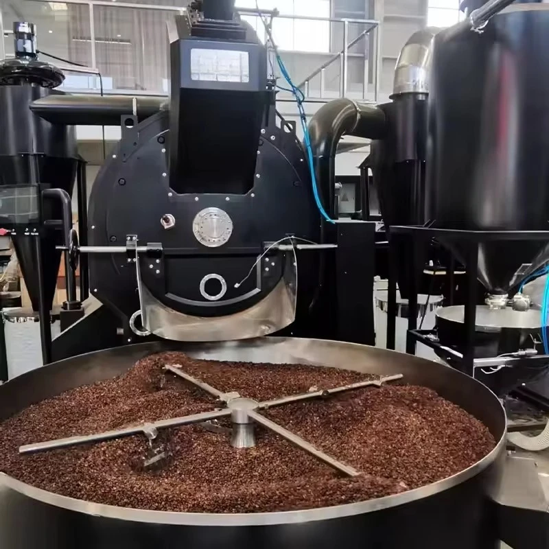 Industrial 60kg Coffee Roaster Machine Commercial Bean Roasting Equipment for Coffee Shop Factory Custom