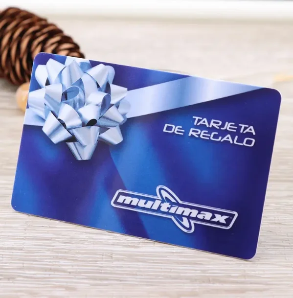 Customized design double-sided printing 0.76mm thick plastic business card blank PVC card