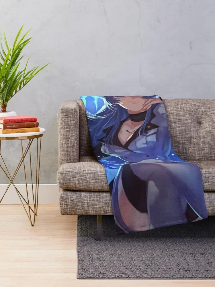 Esdeath Akame Ga Kill Painting Anime Throw Blanket Tourist Thermals For Travel Blankets