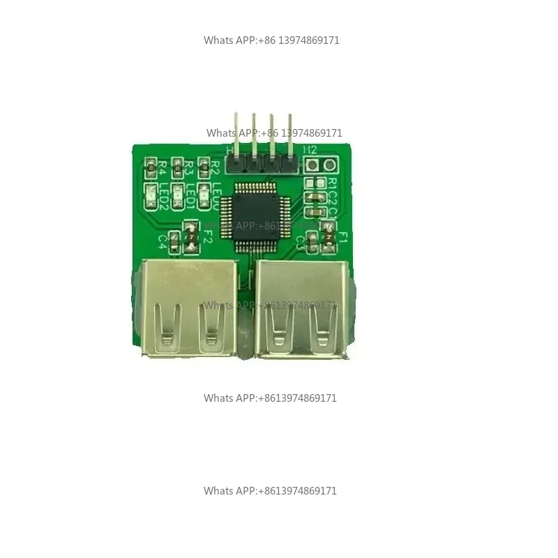 CH9350 USB to Serial Port Module Keyboard Mouse Scan Code Gun Master-Slave Integrated 485 Interface Development Control Board
