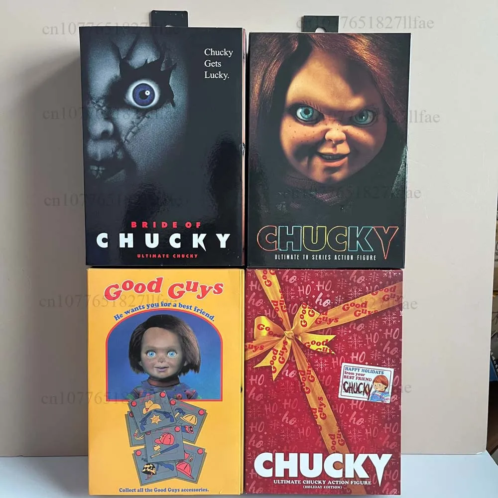 

NECA Good Guys Ultimate Chucky Doll Bride of Chucky Christmas Chucky Version Edition Action Figure PVC Model Toys Joint Movable