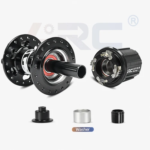 Imagen 2 del producto Cubo de rueda de bicicleta de montaña ARC 32H, delantero 9x100, 15x100, 12x100, trasero 10x135, Cubo de llanta 12x142, 4 trinquetes, 48 clics, HG K7, 12V