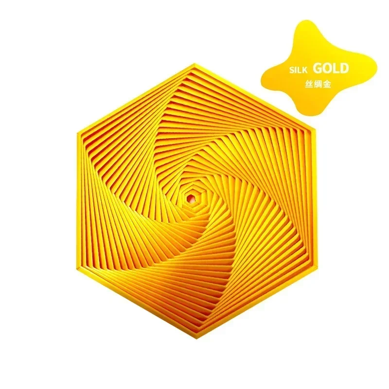 Fractal Fidget Hexagon – Jouet Anti-stress Imprimé 3D – Symétrie, Rotation, Sensoriel – Enfants Adultes