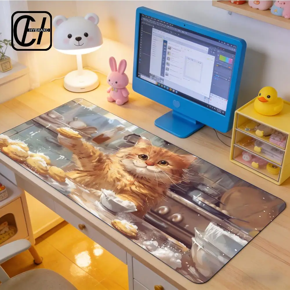 

Kitten Cute Cat Kitchen Tableware Drying Mat Coffee Machine Drain Pad Countertop Absorbent Draining Mat Dinnerware Table HYB XXC