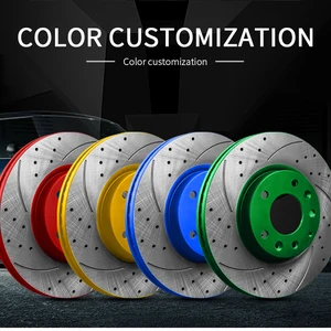 Ferro Fundido Discos De Freio Do Carro para Ford Bestune B70 2023, silencioso, Freio Agitando Auto Peças, HT250, preço de fábrica 12 principais vendas discos de travao carro - №4