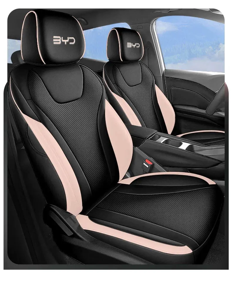 Left-Drive Car Seat Cover For BYD Dolphin Surf Mini Atto 1 2026 Custom Fit Seat Cover Full Surrounded Seat Protection Cushion