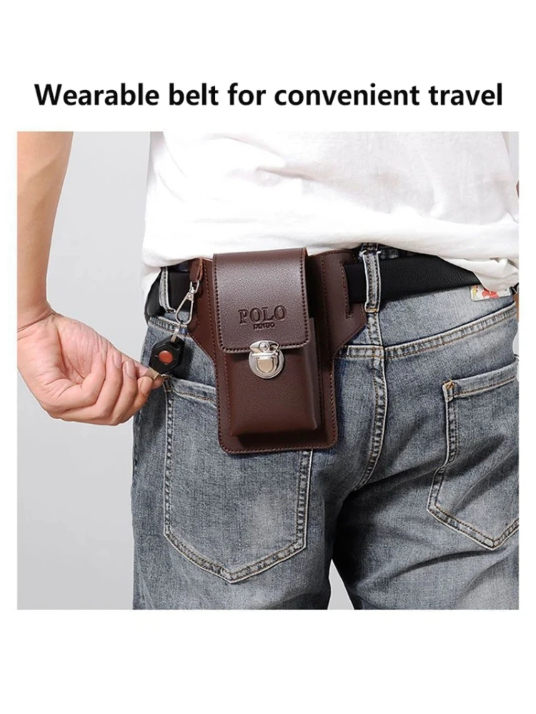 Waist Mounted Mobile Phone Waist Bag Migrant Workers Work Construction Sites Smoking Boxes Hanging Keys Wearing Belts Phone Case