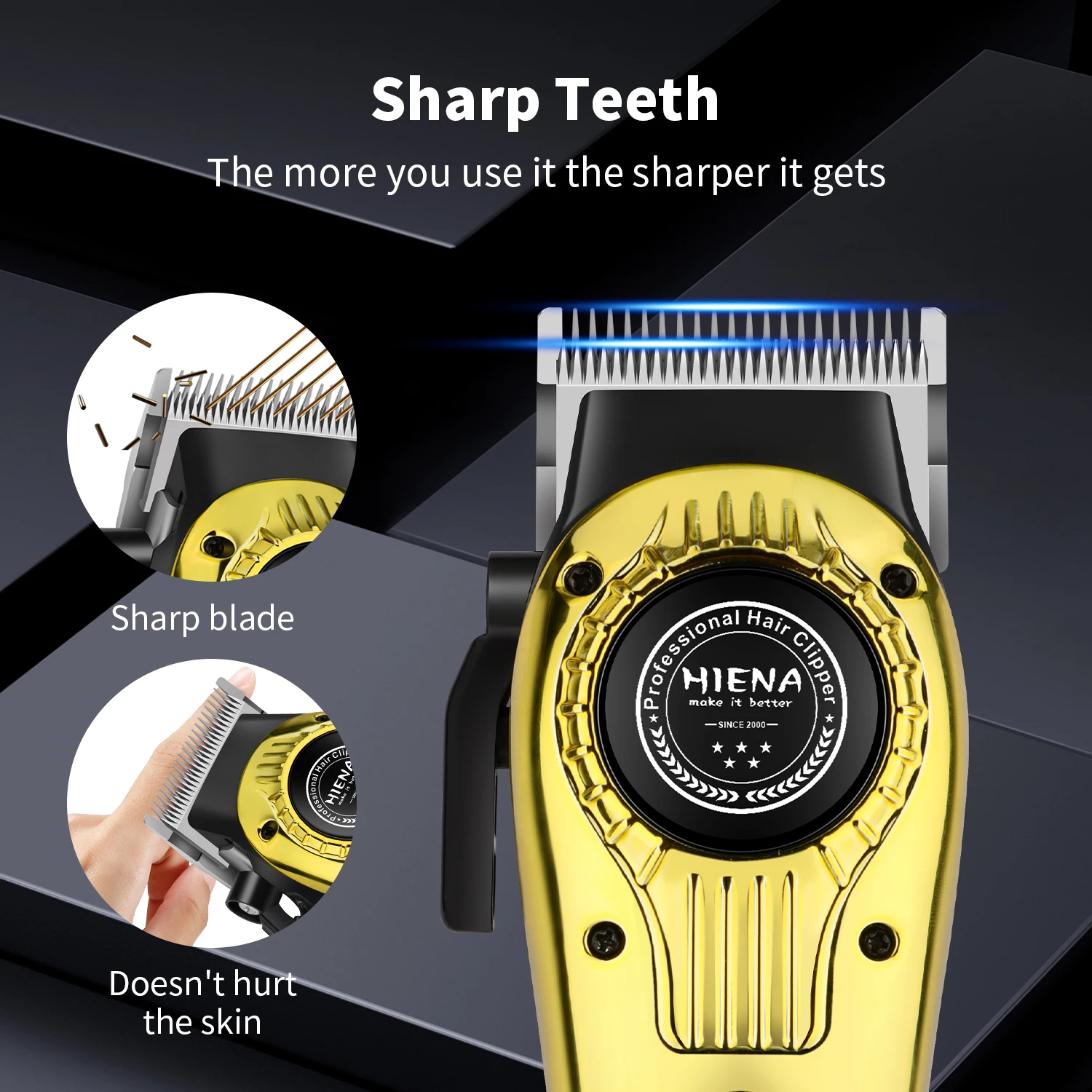 HIENA PRO hair cuttig machine hair clipper professional Electric shaver for men home appliance trimmer for men usb