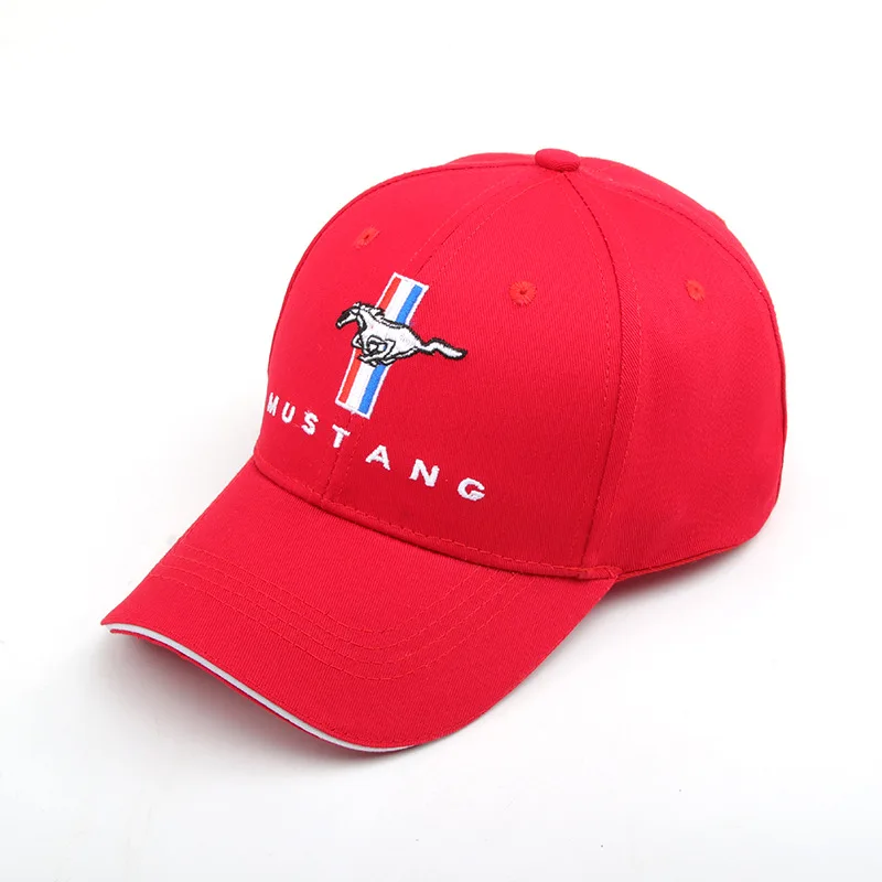 New Adjustable Snapback Sun Hat for Mustange Baseball Cap Men Women Fashion Embroidery Casual Outdoor Sport Fishing Running