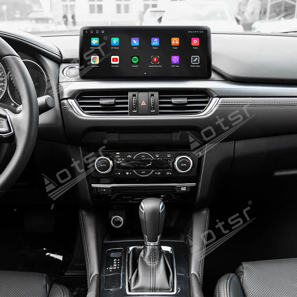 

Автомагнитола Astor 12.3 дюйма с CarPlay и Android 14 для Mazda Atenza 2017-2019, GPS-навигация, мультимедийный проигрыватель, головное устройство