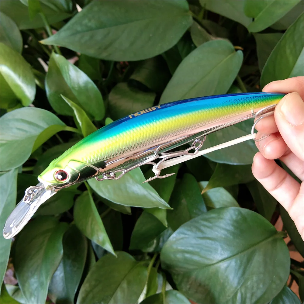 Señuelo Minnow hundido Noeby – Cebo duro para lance largo - imagen 3