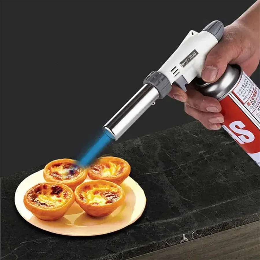 Card Burner Outdoor Barbecue Kitchen Baking Igniter Flame Gun Ceramic Core Spray Gun Small Welding Torch