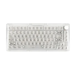 KiiBOOM Phantom 81 V3 75% Hot-swappable Acrylic Gasket Wired/Bluetooth 5.0/2.4GHz Wireless Mechanical Keyboard for Win/Mac