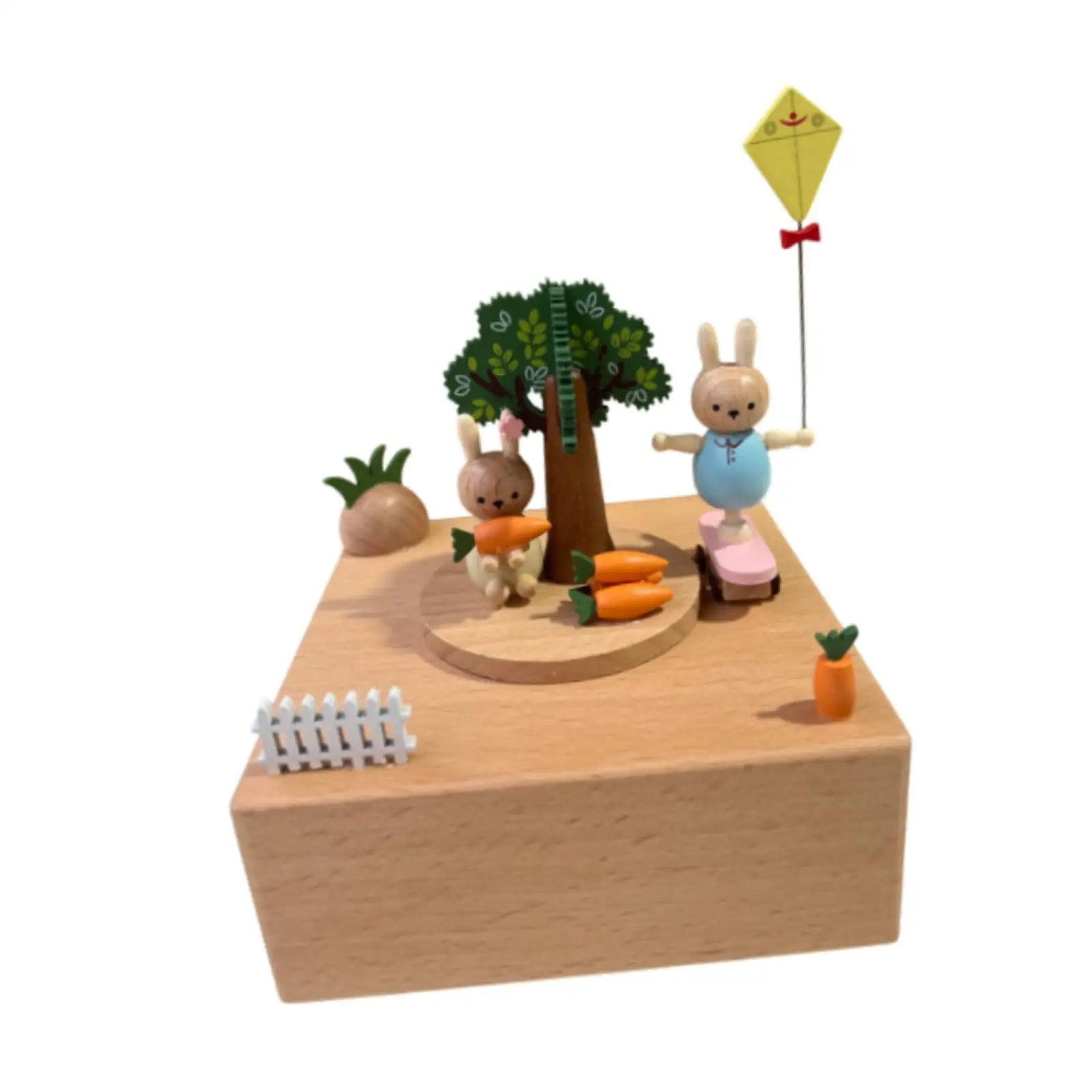 Decorazione da tavolo con carillon rotante per San Valentino, anniversario, ragazza, donna, stile A