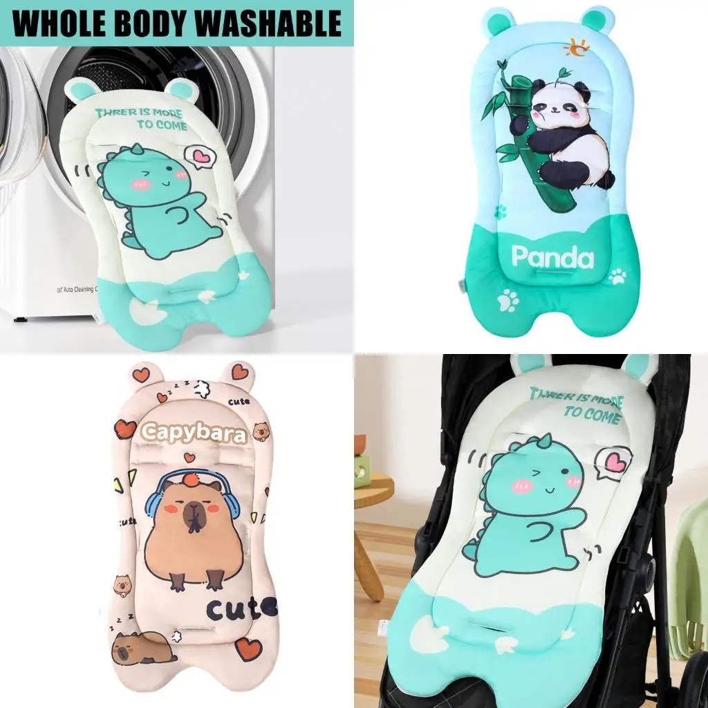 

Коврик для тележки для новорожденных, дышащая подушка для колясок для ежедневных прогулок за покупками